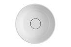 Cuba Redonda de Sobrepor 30cm Branco