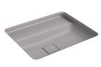 Cuba Retangular de Embutir 50cm com Deck Soft Antracite